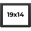 PosterPalooza | Shadow Box 1.5" Depth Black Picture Frame - UV Acrylic, Backing Board, Hanging Hardware - 2 of 4