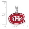 Black Bow Jewelry Sterling Silver Montreal Canadiens NHL Small Pendant - 2 of 3