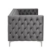 85 in. Square Arm 3-Seater Removable Cushions Sofa - Morden Fort - 4 of 4