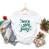Simply Sage Market Whimsical Let's Get Jolly Short Sleeve Tee - M - White - 2 of 4