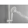 Kumasinova 4-Function Shower System Set with 10" Fixed Rain Showerhead,Dual Showerheads Combo with Adjustable Slide Bar and Soap Dish - 3 of 4