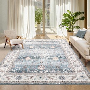 Runner Rug, Home Decor, Soft Non-Slip, Washable Kitchen Runner Rug, for Bathroom, Laundry, Indoor Farmhouse - 1 of 4