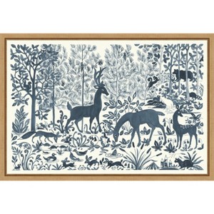Amanti Art Forest Life I by Miranda Thomas Framed Canvas Wall Art - 1 of 4