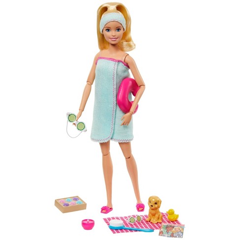ademen Naschrift opmerking Barbie Spa Day Blonde Doll : Target