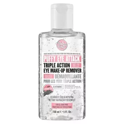 Soap & Glory Puffy Eye Attack Triple Action Jelly Eye Makeup Remover - 5 fl oz