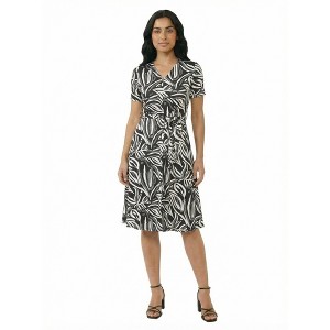 knee length dresses for ladies Petite Short Ruffle Sleeves Midi Dress – HAREM's Brides