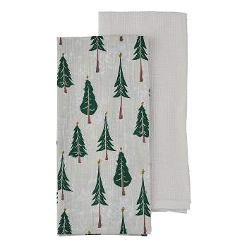 Enchanted Forest Decorative Kitchen Dish Towels 18x27 Set of 3 NWT