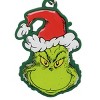 Grinch Zinc Alloy Keychain with Green Pom Pom - 2 of 3