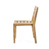 Christopher Knight Home Aegis Outdoor Acacia Wood Slatted Dining Chair (Set of 2), Teak - image 4 of 4