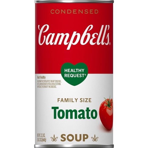Campbell's Condensed Family Size Healthy Request Tomato Soup - 23.2oz - image 1 of 4