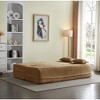 KWPZQEB 2-in-1 Folding Sofa Bed with 2 Pillows, Loveseat Sofa, Boneless Convertible Sleeper Sofa Bed Full Size, Floor Couch & Sleeping Mattress - 4 of 4
