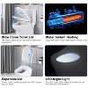 Coucheta Elongated Bidet Toilet Seat with Heated Seat, Wand Cleaning, Nightlight, Warm Water, Dryer, Deodorizer, and Dual Controls - 2 of 4