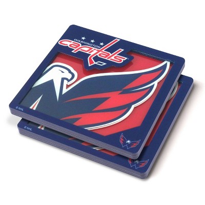 NHL Washington Capitals 3D Logo Series Coasters