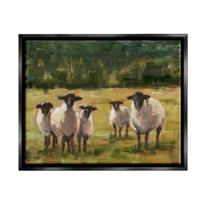 Stupell Industries Flock of Sheep Family Painting