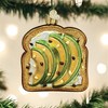Old World Christmas Glass Blown Ornament for Christmas Tree, Avocado Toast - 4 of 4
