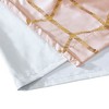 TOBILE Total Blackout Metallic Print Grommet Top Curtain Panel(Only 1 Pc Panel) - 3 of 4