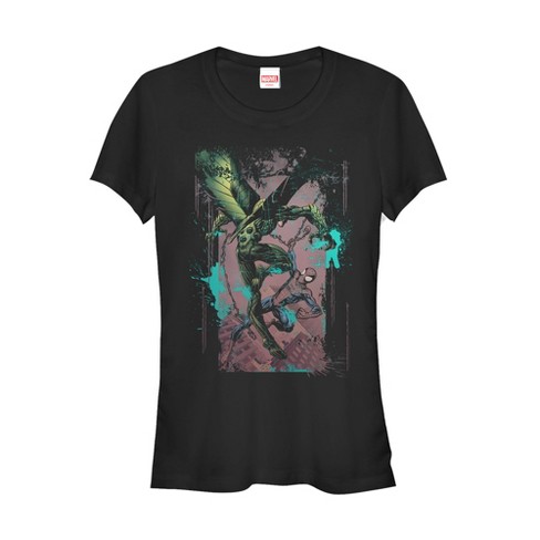 Juniors Womens Marvel Spider-Man vs. The Vulture T-Shirt - image 1 of 3