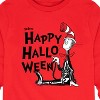 Boys' - Dr. Seuss - Cat in the Hat Happy Halloween Skeleton Cat Long Sleeve Graphic T-Shirt - 2 of 4