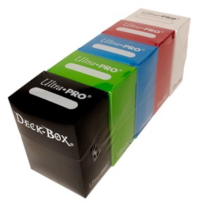 Ultra PRO Ultra PRO 5 Color Deck Box Bundle (Red, Blue, Green, Black, White) - 1 of 1
