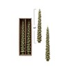Unscented Tree Shaped Taper Candles, Boxed Set Of 2 - 2 of 3