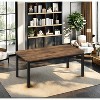 78 Inch Home Office Desk, Industrial Computer Desk, Laptop Desk Study Work Writing Table - 4 of 4