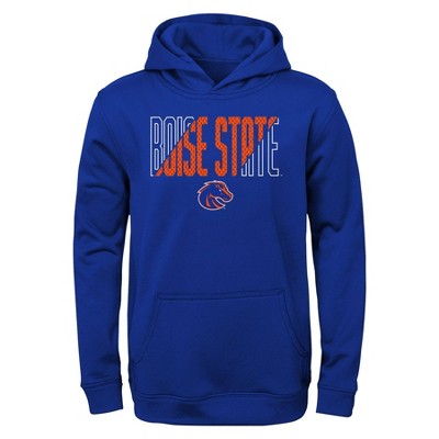 Ncaa Boise State Broncos Men's Gray Crew Neck Fleece Sweatshirt : Target