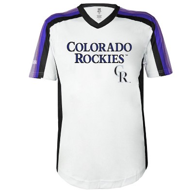MLB Colorado Rockies Men's V-Neck Jersey