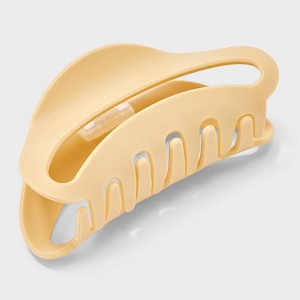 Matte Acrylic Oval Cutout Claw Hair Clip - Universal Thread™ - 1 of 2