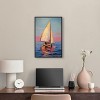 Art Remedy Contemplating at High Seas Beach Life Inspired Wall Art Framed - 2 of 4