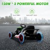 Go Kart for Kids, 24V Drift Kart with 2X200W Strong Motor, 7AH Big Battery, Electric Pedals, Electric Go Kart Outdoor Race Toy - 3 of 4