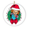 Santa Chucky Christmas Ornament| OrnamentallyYou - 4 of 4