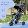 3-in-1 Toddler Trike, Push Tricycle, & Balance Bike with Adjustable Settings-3irtyhousy - 2 of 4