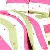 Slickblue 6/8 PC Bedding Comforter Set, 14in Pocket Sheet, Down Alternative, Anti-Pilling Finish, Pink, 4 Sizes - 3 of 3