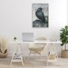Stupell Industries Crow & Hummingbird Perched Black Framed Giclee Art - 2 of 4