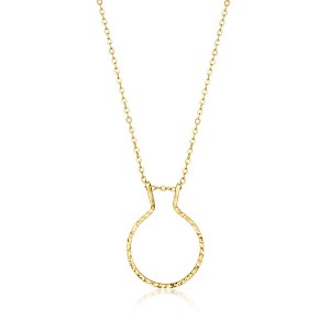 Ross-Simons Italian 14kt Yellow Gold Charm-Compatible Cable-Chain Necklace. 18 inches - 1 of 4