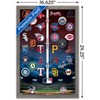 Trends International MLB League - Logos 24 Framed Wall Poster Prints - 3 of 4