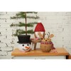 C&F Home Reindeer Christmas Handwoven Candy Container Basket w/ Lid - 4 of 4