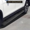 TruAIR 6-Inch Black Aluminum Running Boards for 1500 Crew Cab – Heavy-Duty Side Steps/Nerf Bars (Pair) - 3 of 4