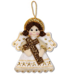 Heavenly Angel Felt Ornament Kit | MerryCollectibles by MerryStockings - 1 of 1
