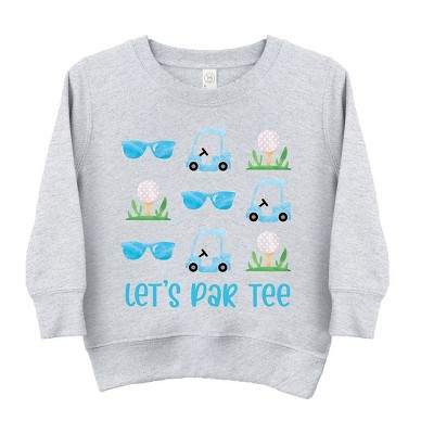 The Juniper Shop Let's Par Tee Sunglasses Toddler Graphic Sweatshirt