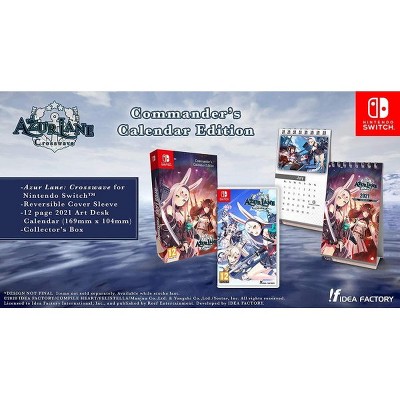 Idea Factory Azur Lane: Crosswave   Commander's Calendar Edition  Nintendo Switch