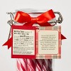 Peppermint Sticks in Glass Latch Jar Christmas Candies - 8.4oz - Hearth & Hand™ with Magnolia Table - 2 of 3