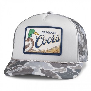 Adult Coors Banquet Original Grey Camo Mallard Adjustable Hat - 1 of 4