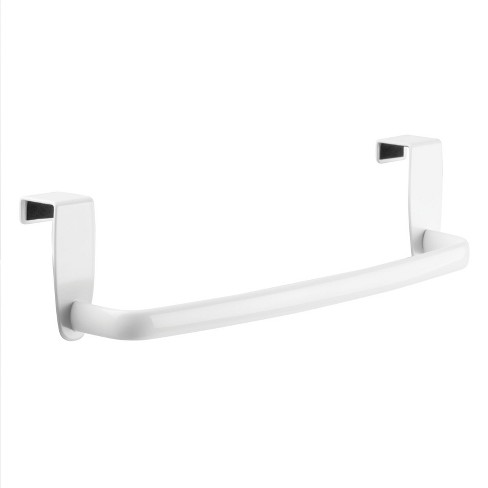 1pc White Over Kitchen Cabinet Door Towel Bar Holder For Hand Dish And Tea Towel  Rack Over The Door Towel Bar Hang On Inside Or Outside Of Doors Kitchen  Organizer - Tools