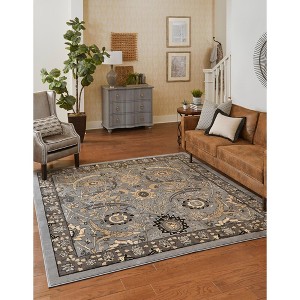 Unique Loom    Espahan Cape Cod Area Rug - 1 of 4
