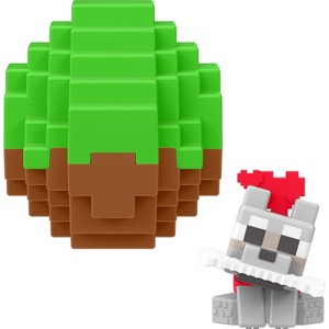 Minecraft Loyal Wolf Mini Mode Spawn Egg Figure - 1 of 4