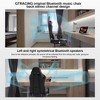 GTRACING Gaming Chair with Bluetooth Speakers Music Office Chair with Footrest PU Leather Recliner - 3 of 4