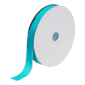 Unique Bargains Soft Single Face Spool Silky Velvet Ribbon for DIY Gift Wrapping - 1 of 3