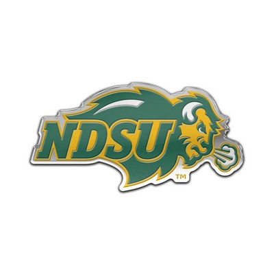 NCAA North Dakota State Bison 3"x4" Color Auto Decal