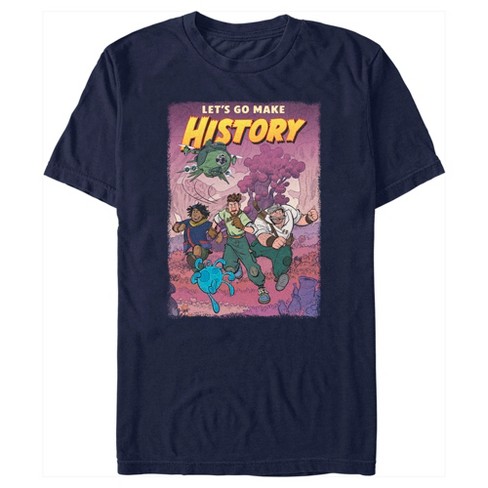 Disney Pixar Up Adventure Book T-Shirt Blue